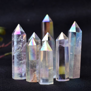 "Higher Self" Clear Quartz Wand Crystal