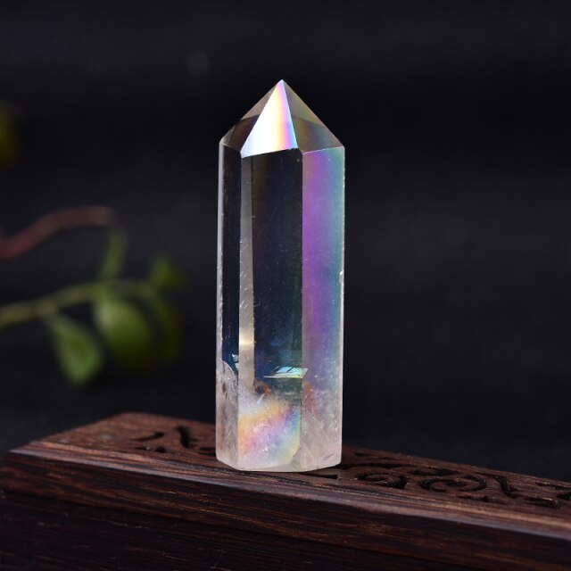 "Higher Self" Clear Quartz Wand Crystal